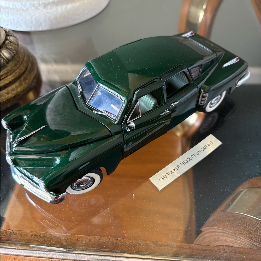 Tucker Green Diecast Model Car